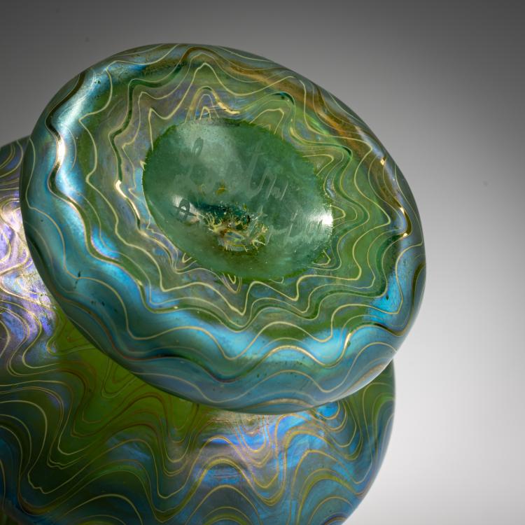 Bild 2 zu Objekt, 'Ph&auml;nomen'-Vase, 1900, L&ouml;tz Wwe., Klosterm&uuml;hle / Loetz, Klastersky Mlyn, 182A 212