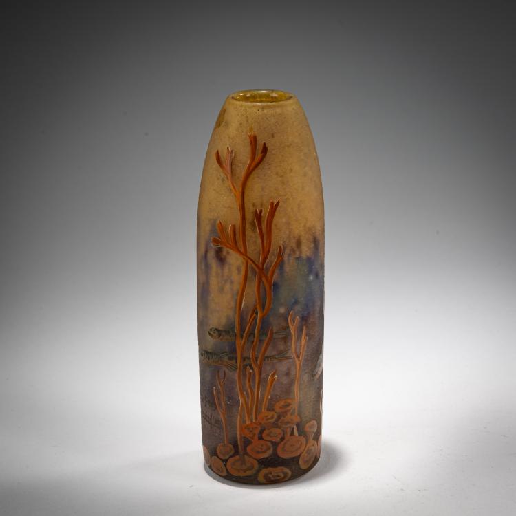 Bild 2 zu Objekt, Vase 'Aquatique', um 1920, Muller Fr&egrave;res, Lun&eacute;ville, 182A 161