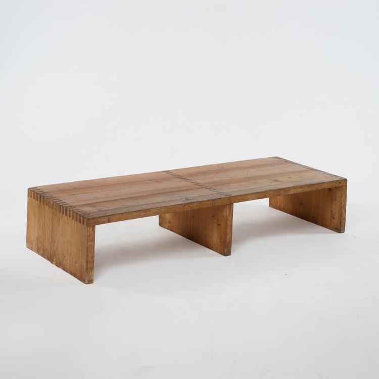 Bild 2 zu Objekt, 'Rotis-Serie' table, two benches, folding chair, 1971/72, Otl Aicher, Aicher, Otl, 182C 772