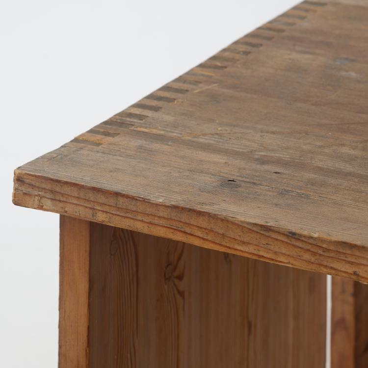 Bild 11 zu Objekt, 'Rotis-Serie' table, two benches, folding chair, 1971/72, Otl Aicher, Aicher, Otl, 182C 772