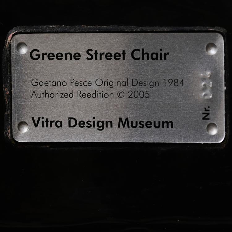 Bild 7 zu Objekt, 'Greene Street Chair', 1984 (design), Gaetano Pesce, Vitra, Birsfelden, 182C 876