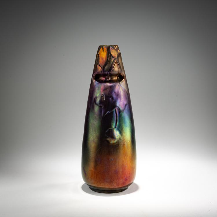 Bild 2 zu Objekt, Vase, 1920s, Montier&egrave;s, C&eacute;ramique d'Art de, Amiens, 182A 351