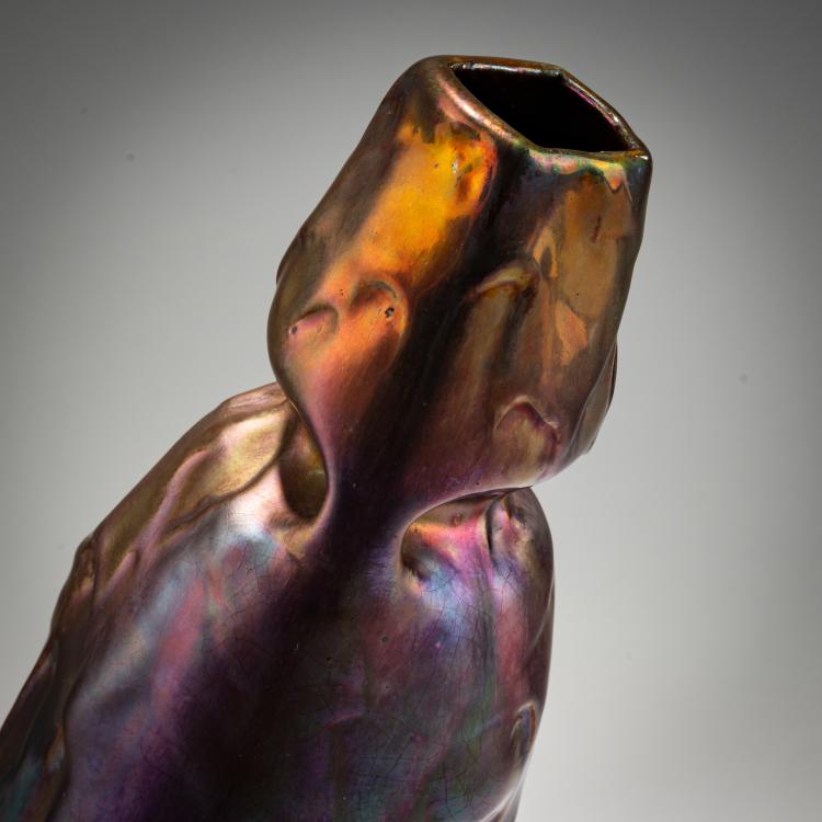 Bild 3 zu Objekt, Vase, 1920s, Montier&egrave;s, C&eacute;ramique d'Art de, Amiens, 182A 351
