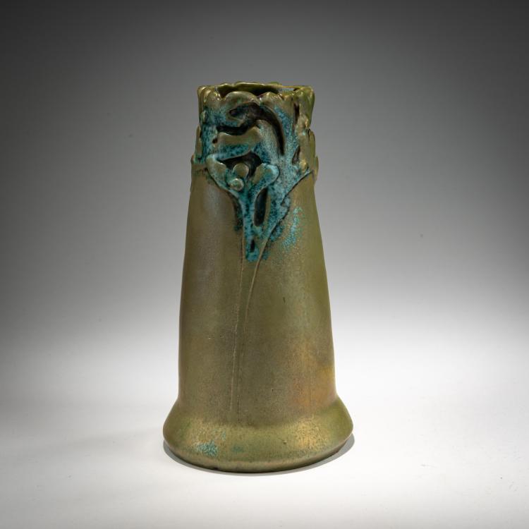 Hauptbild zu Objekt, Vase 'Gui', c. 1900, Rambervilliers, Gr&egrave;s de, 182A 353