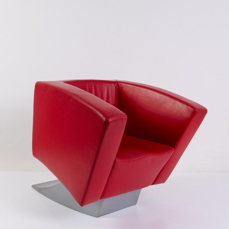 Bild 1 zu Objekt, Armchair 'Low Tilt' from the 'Spring Collection', 1990 (design), Ron Arad, Moroso, Tavagnacco, 182C 979
