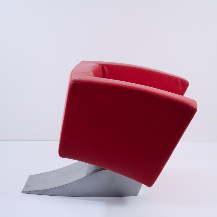 Bild 2 zu Objekt, Armchair 'Low Tilt' from the 'Spring Collection', 1990 (design), Ron Arad, Moroso, Tavagnacco, 182C 979