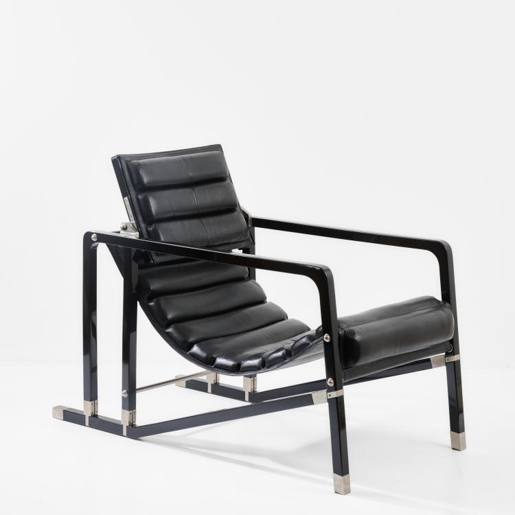 Hauptbild zu Objekt, 'Transat' armchair, 1927 (design), Eileen Gray, Ecart International, Paris, 182C 742