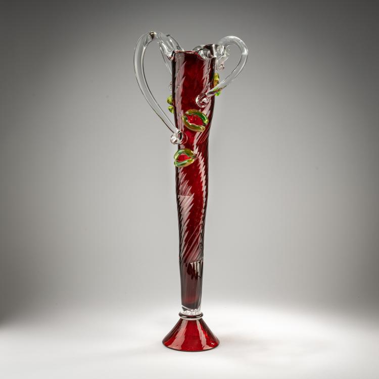 Hauptbild zu Objekt, Glass object 'Rolling Stones' from the 'Autumnal' series, 2003 (design), Bořek &Scaron;&iacute;pek, 182C 951
