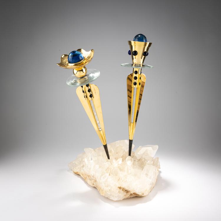 Hauptbild zu Objekt, Clock object 'Kronos: Uranus and Gaia', 1993 (design), Bořek &Scaron;&iacute;pek, Steltman Galleries & Editions, Amsterdam, 182C 949
