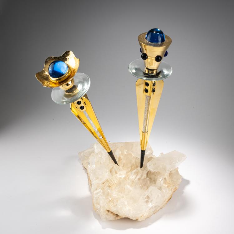 Bild 2 zu Objekt, Clock object 'Kronos: Uranus and Gaia', 1993 (design), Bořek &Scaron;&iacute;pek, Steltman Galleries & Editions, Amsterdam, 182C 949
