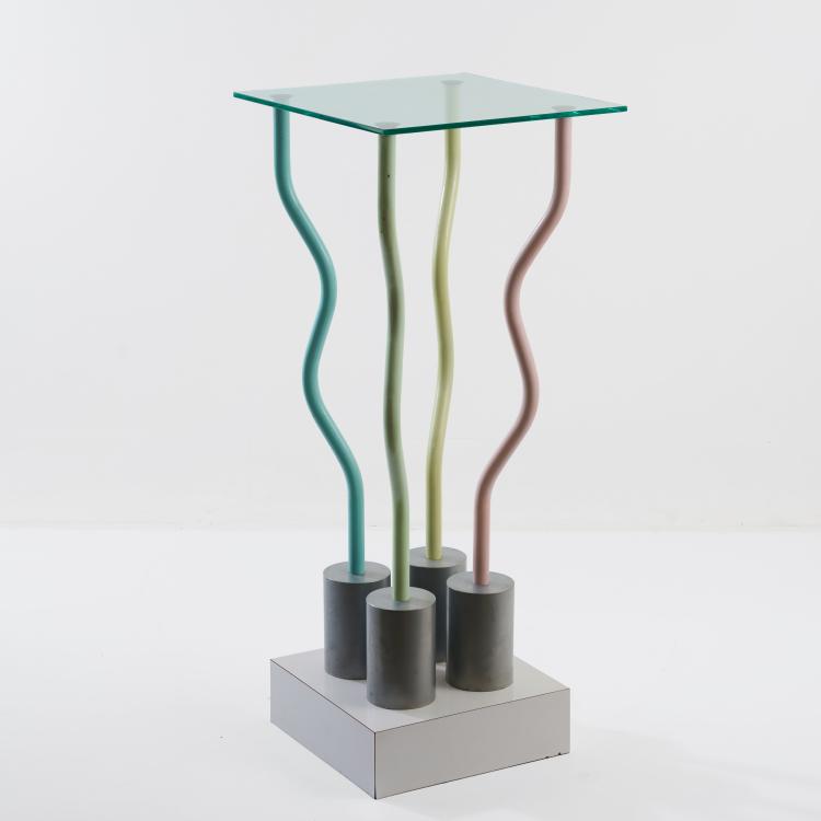 Hauptbild zu Objekt, Tisch 'Le Strutture Tremano', 1979 (design), Ettore Sottsass, Studio Alchimia, Mailand / Milan, 182C 909