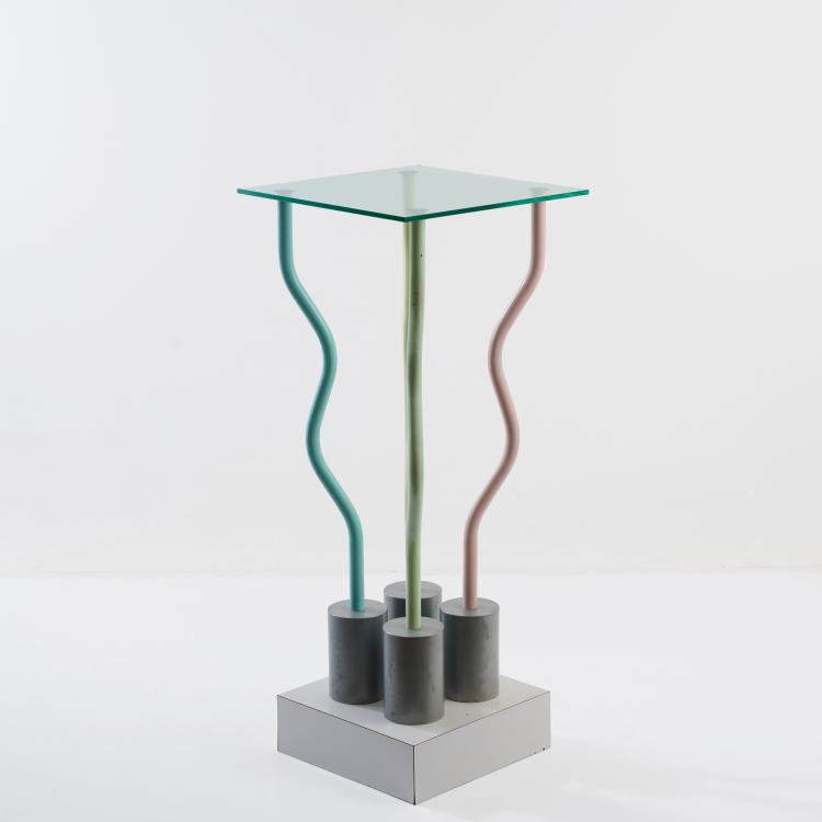 Bild 1 zu Objekt, Tisch 'Le Strutture Tremano', 1979 (design), Ettore Sottsass, Studio Alchimia, Mailand / Milan, 182C 909