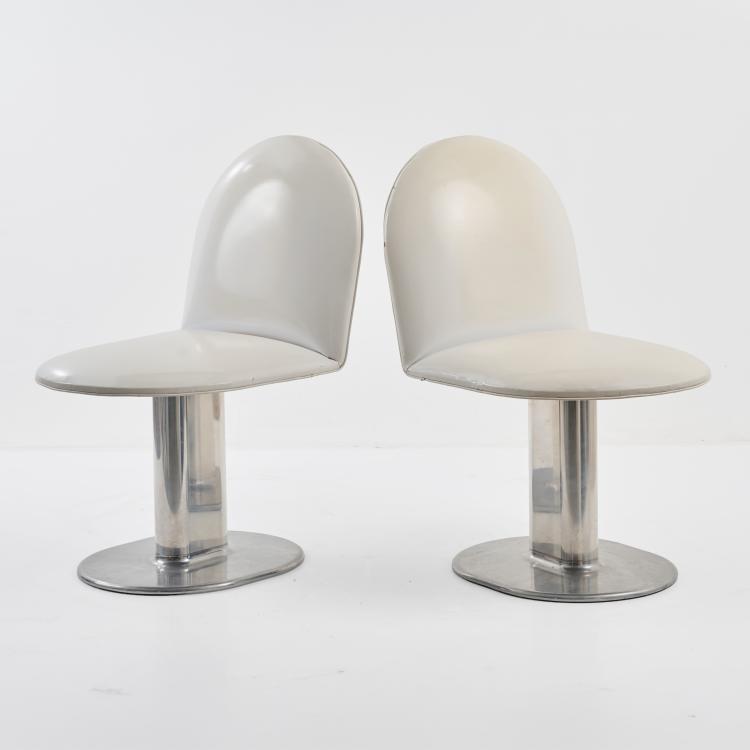 Bild 1 zu Objekt, Two 'Harlow' chairs, 1971 (design), Ettore Sottsass, Poltronova, Pistoia, 182C 900