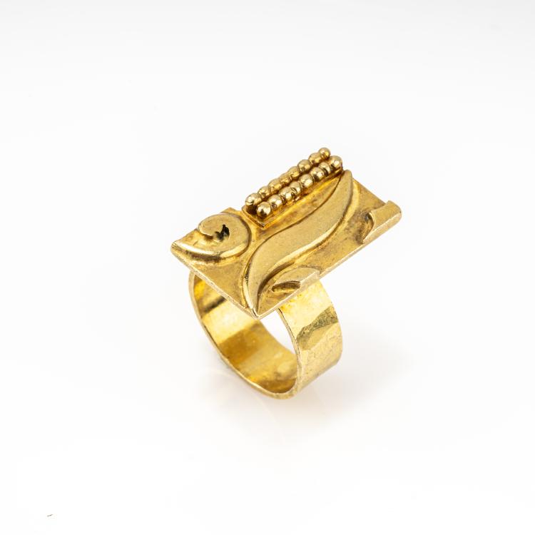Bild 1 zu Objekt, Ring, c. 1960, Jean Despr&eacute;s, 182D 1096
