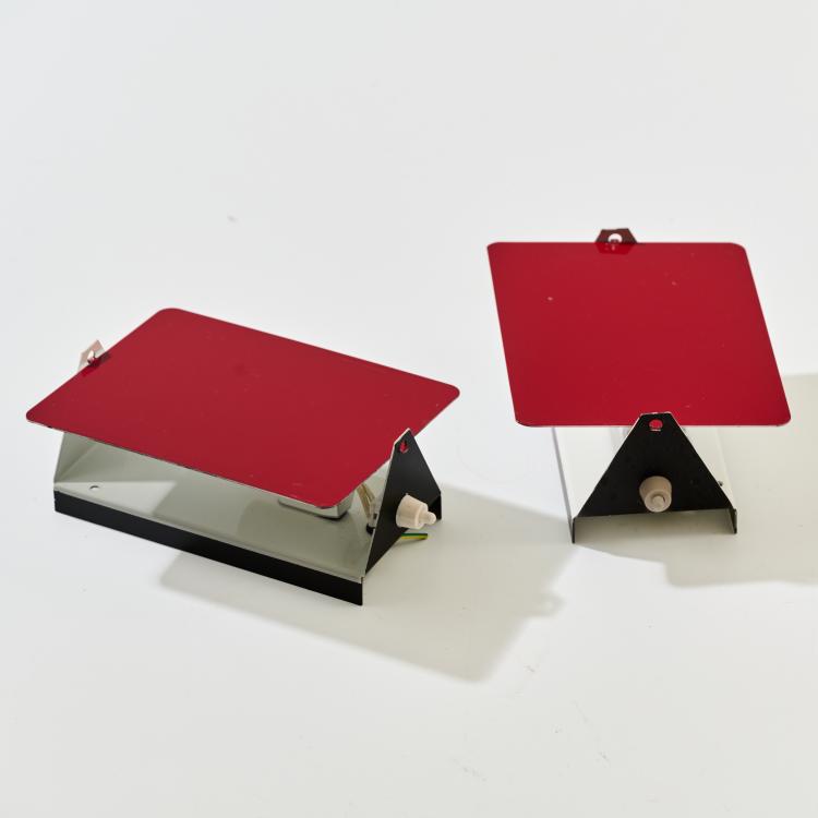 Hauptbild zu Objekt, Two wall appliques 'CP-1', 1963 (design), Charlotte Perriand, Steph Simon, Paris; SCE, 182C 797