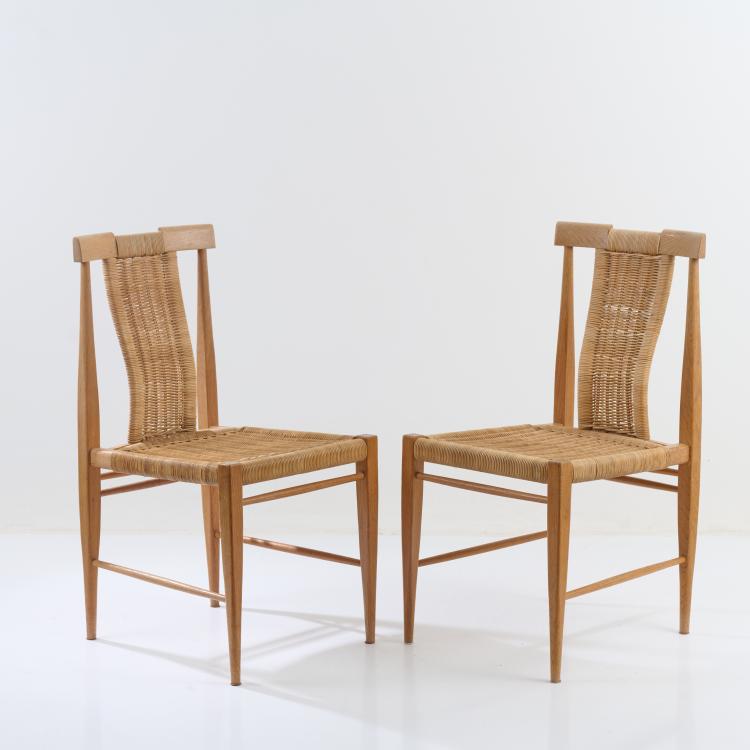 Bild 2 zu Objekt, Five 'H2127' chairs, 1963 (design), Rudolf Frank, Schnaidt, Lukas, Steinheim/Murr, 182C 768