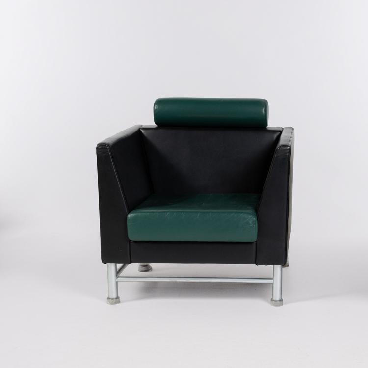 Hauptbild zu Objekt, Sessel aus der 'Eastside Collection', 1982 (Entwurf), Ettore Sottsass, Knoll International, New York, 182C 921