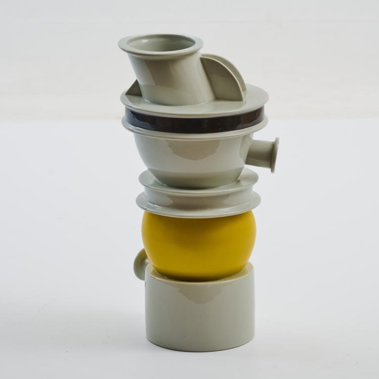 Bild 2 zu Objekt, Vase object 'Euphrates', 1983 (design), Ettore Sottsass, Memphis, Mailand / Milan, 182C 923