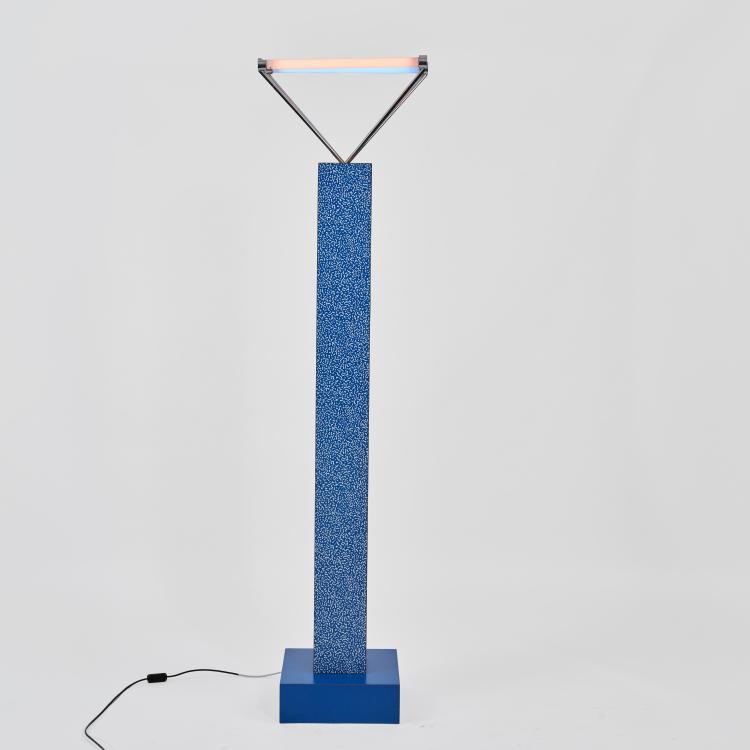 Bild 1 zu Objekt, Floor lamp 'Svincolo', from the 'bau.haus' collection, 1979 (design), Ettore Sottsass, Alchimia, Mailand / Milan, 