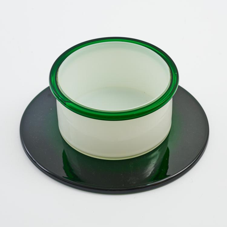 Bild 1 zu Objekt, Bowl 'Dogaressa', 1974 (design), Ettore Sottsass, Vistosi, Murano, 182C 905