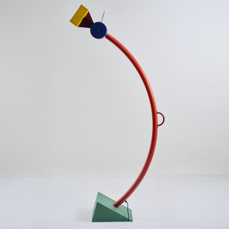 Hauptbild zu Objekt, Floor lamp 'Treetops', 1981 (design), Ettore Sottsass, Memphis, Mailand / Milan, 182C 915