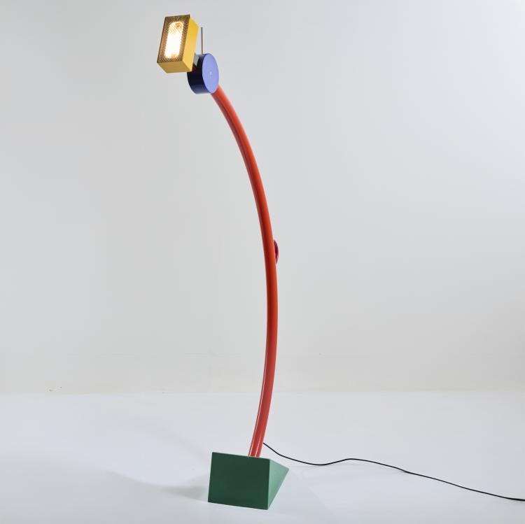 Bild 1 zu Objekt, Floor lamp 'Treetops', 1981 (design), Ettore Sottsass, Memphis, Mailand / Milan, 182C 915