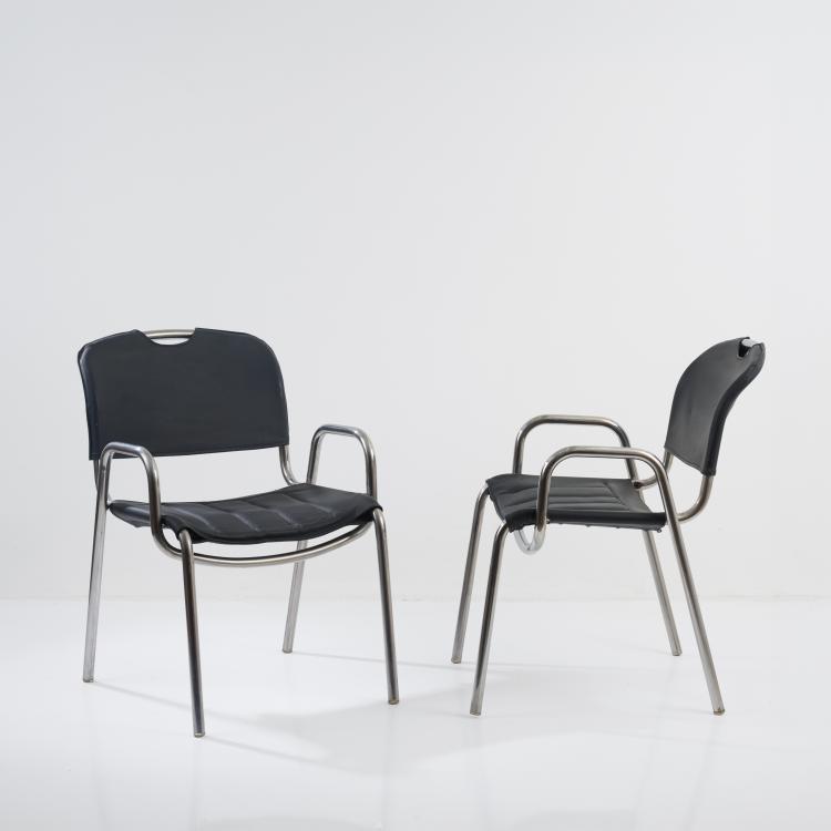Bild 2 zu Objekt, Vier St&uuml;hle 'Castiglia', 1967 (Entwurf), Achille Castiglioni,Marcello Minale, Zanotta, Mailand / Milan, 182C 851