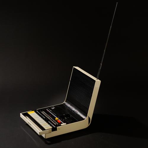 Radio / Kassettenrekorder 'Soundbook', 1973 (Entwurf)