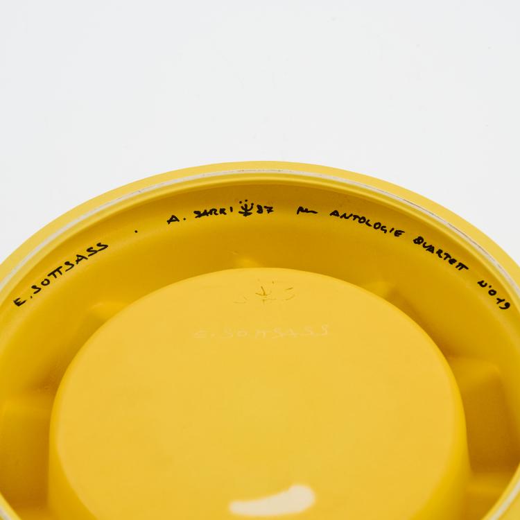 Bild 2 zu Objekt, Bowl 'Camomilla' from the series 'Indian Memories', 1972 (design), Ettore Sottsass, Sarri, Alessio, Sesto Fiorentino, Anthologie Quartett, Bad Essen, 182C 902