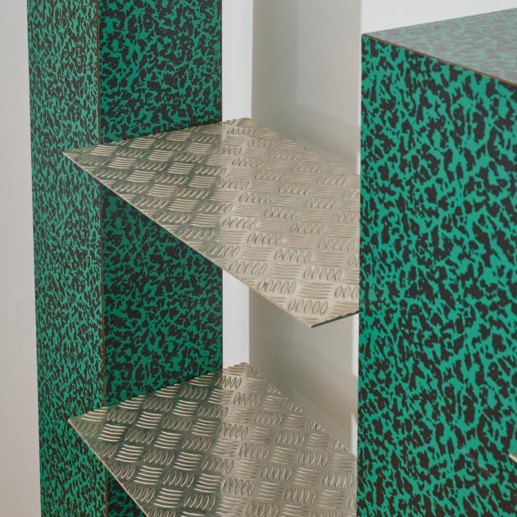 Bild 3 zu Objekt, Shelf 'Alessandria d'Egitto' from the 'bau.haus II' collection, circa 1979, Ettore Sottsass, Alchimia, Mailand / Milan, 