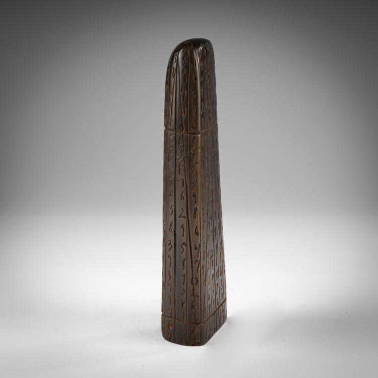 Bild 3 zu Objekt, Skulptur 'Kalenderkopf 3', 1995, Rainer Kriester, Giesserei Zimmer, Hermannsburg, 183C 824