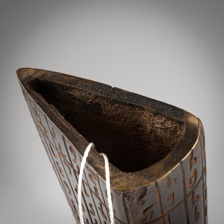 Bild 4 zu Objekt, Skulptur 'Kalenderkopf 3', 1995, Rainer Kriester, Giesserei Zimmer, Hermannsburg, 183C 824