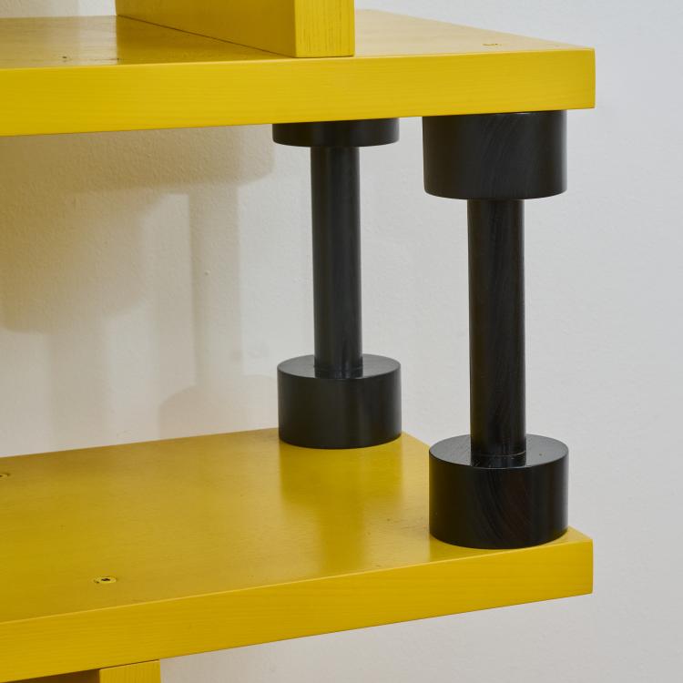 Bild 2 zu Objekt, Regal 'Lemon Sherbet', 1987 (Entwurf), Ettore Sottsass, Brugola, Renzo f&uuml;r Galerie Blum Helman, New York (zugeschrieben), 182C 926