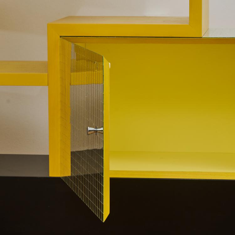 Bild 6 zu Objekt, Regal 'Lemon Sherbet', 1987 (Entwurf), Ettore Sottsass, Brugola, Renzo f&uuml;r Galerie Blum Helman, New York (zugeschrieben), 182C 926