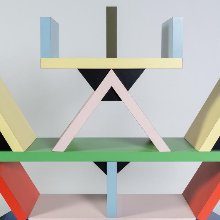 Bild 1 zu Objekt, 'Carlton' shelf, 1981 (design), Ettore Sottsass, Memphis, Mailand / Milan, 182C 916