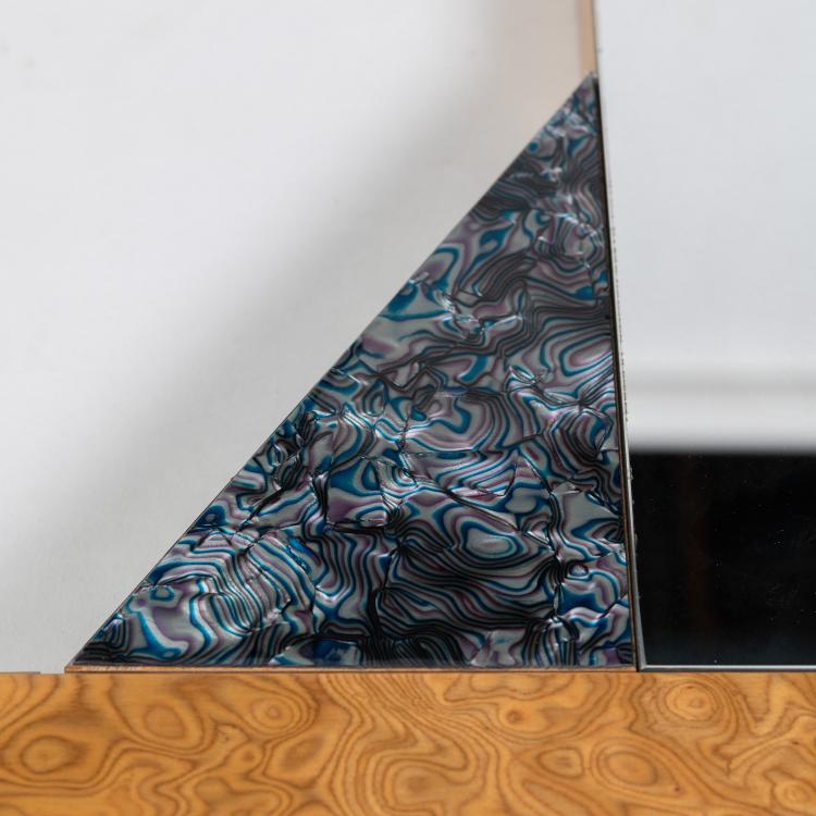 Bild 1 zu Objekt, Wall mirror 'Diva', 1984 (design), Ettore Sottsass, Memphis, Mailand / Milan, 182C 924
