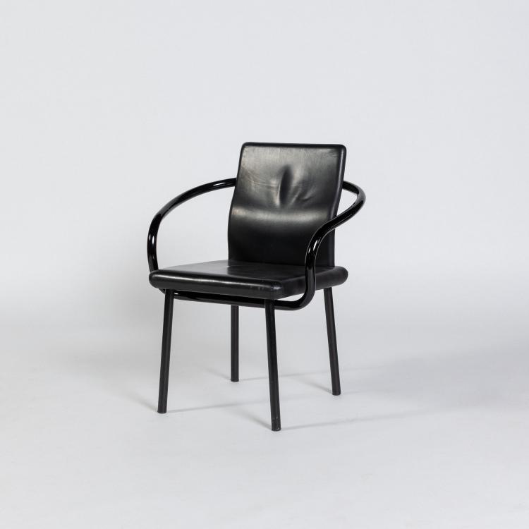 Hauptbild zu Objekt, Armlehnstuhl 'Mandarin', 1986 (Entwurf), Ettore Sottsass, Knoll International, New York, 182C 927