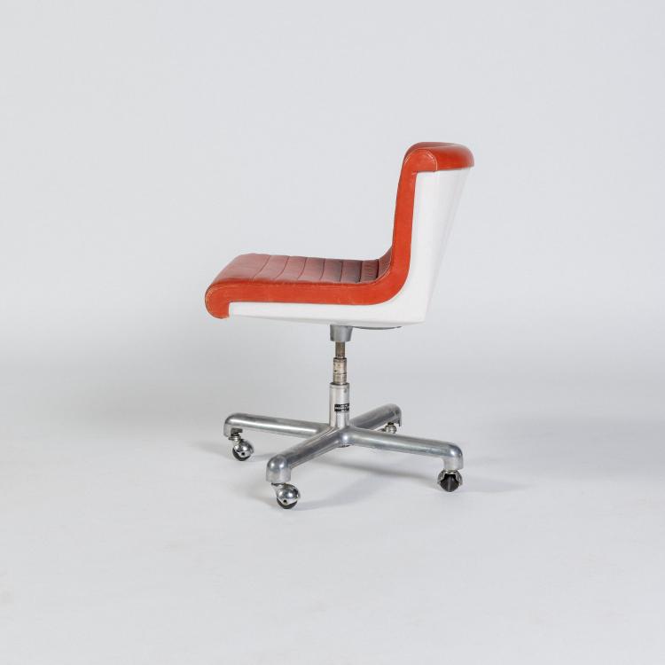 Bild 2 zu Objekt, 'Premium Smau' office chair, 1970 (design), Ettore Sottsass, Poltronova, Pistoia, 182C 897