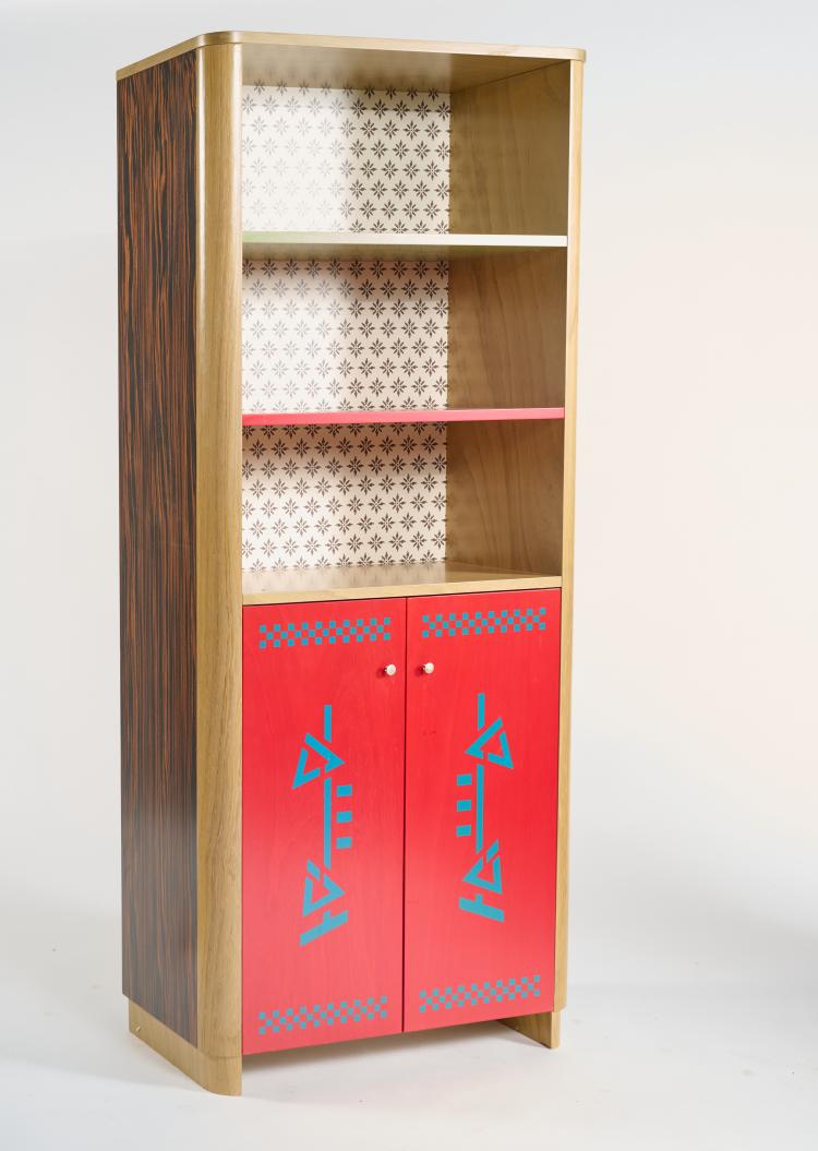 Bild 1 zu Objekt, Regalschrank 'UA-PU' aus der 'Easy Home' Kollektion, 1995 (Entwurf), Alessandro Mendini, Memphis, Mailand / Milan, 182C 940