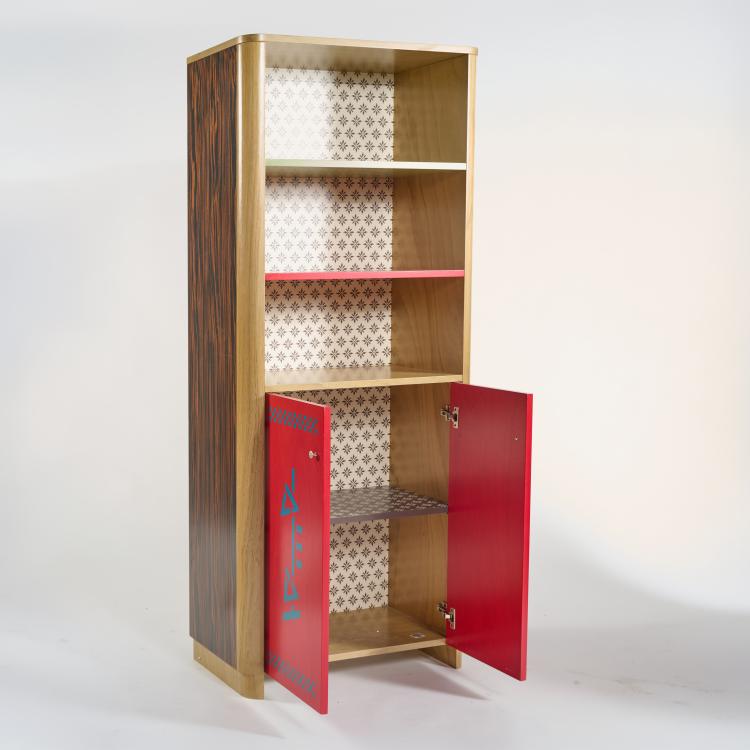 Bild 2 zu Objekt, Regalschrank 'UA-PU' aus der 'Easy Home' Kollektion, 1995 (Entwurf), Alessandro Mendini, Memphis, Mailand / Milan, 182C 940