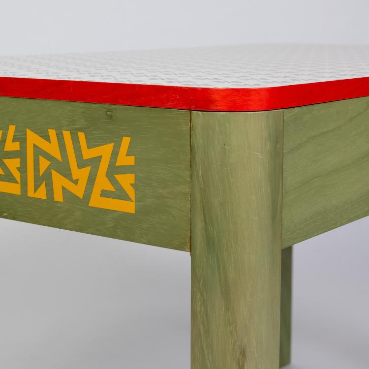 Bild 3 zu Objekt, Tisch 'Tahanea' aus der 'Easy Home' Kollektion, 1995 (Entwurf), Alessandro Mendini, Memphis, Mailand / Milan, 182C 944