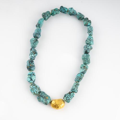 Turquoise necklace, 1991