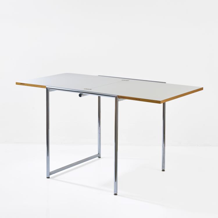 Bild 1 zu Objekt, Folding table 'Jean - E 1027', 1927 (design), Eileen Gray, ClassiCon, M&uuml;nchen / Munich (zugeschrieben / attributed), 182C 743