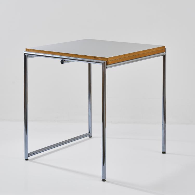 Bild 2 zu Objekt, Folding table 'Jean - E 1027', 1927 (design), Eileen Gray, ClassiCon, M&uuml;nchen / Munich (zugeschrieben / attributed), 182C 743