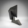 Skulptur Ohne Titel (Abstrakter, kubistischer Kopf), circa 1960