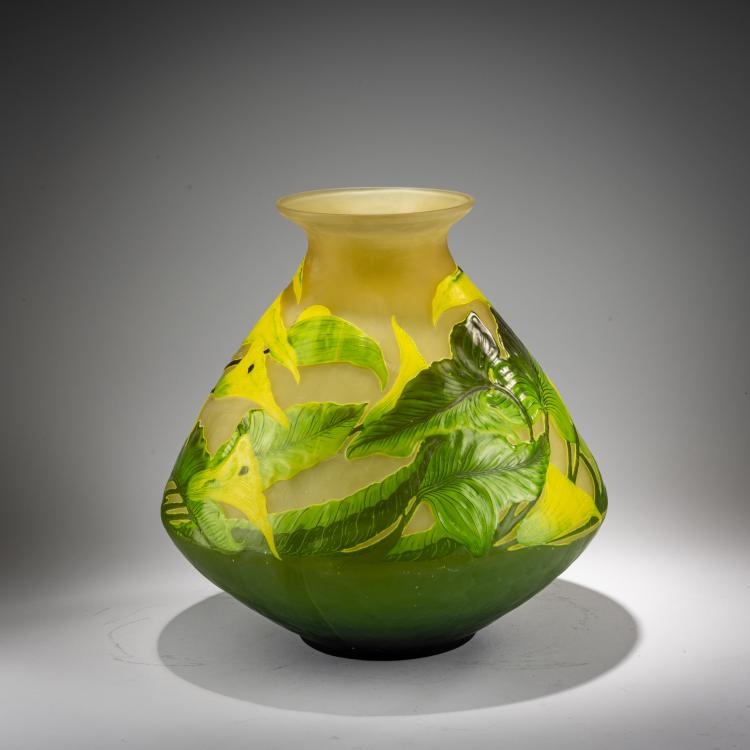 Bild 1 zu Objekt, Souffl&eacute; vase 'Calla', 1931, Gall&eacute;, Nancy, 