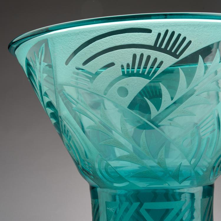 Bild 3 zu Objekt, Vase 'Pal&eacute;tuviers', c. 1930, Daum Fr&egrave;res, Nancy, 182A 68
