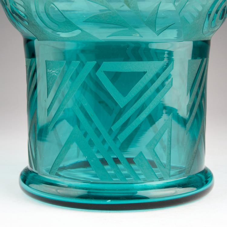 Bild 4 zu Objekt, Vase 'Pal&eacute;tuviers', c. 1930, Daum Fr&egrave;res, Nancy, 182A 68