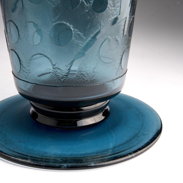Bild 5 zu Objekt, Vase 'Rubans et Bulles', c. 1930, Daum Fr&egrave;res, Nancy, 182A 69