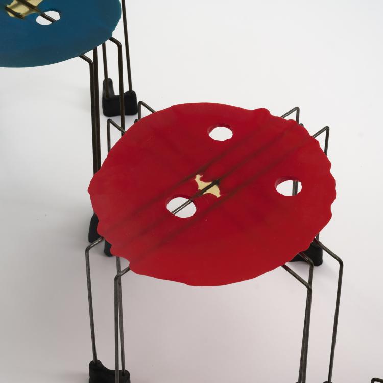 Bild 5 zu Objekt, Three side tables, c. 1990 (design), Gaetano Pesce, Fish Design, New York, 182C 883